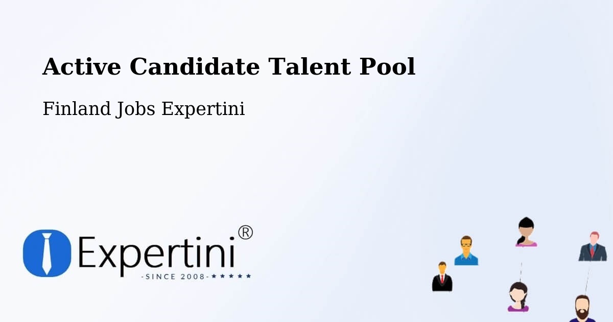 Active Candidate Talent Pool – Vörå - Finland Jobs Expertini