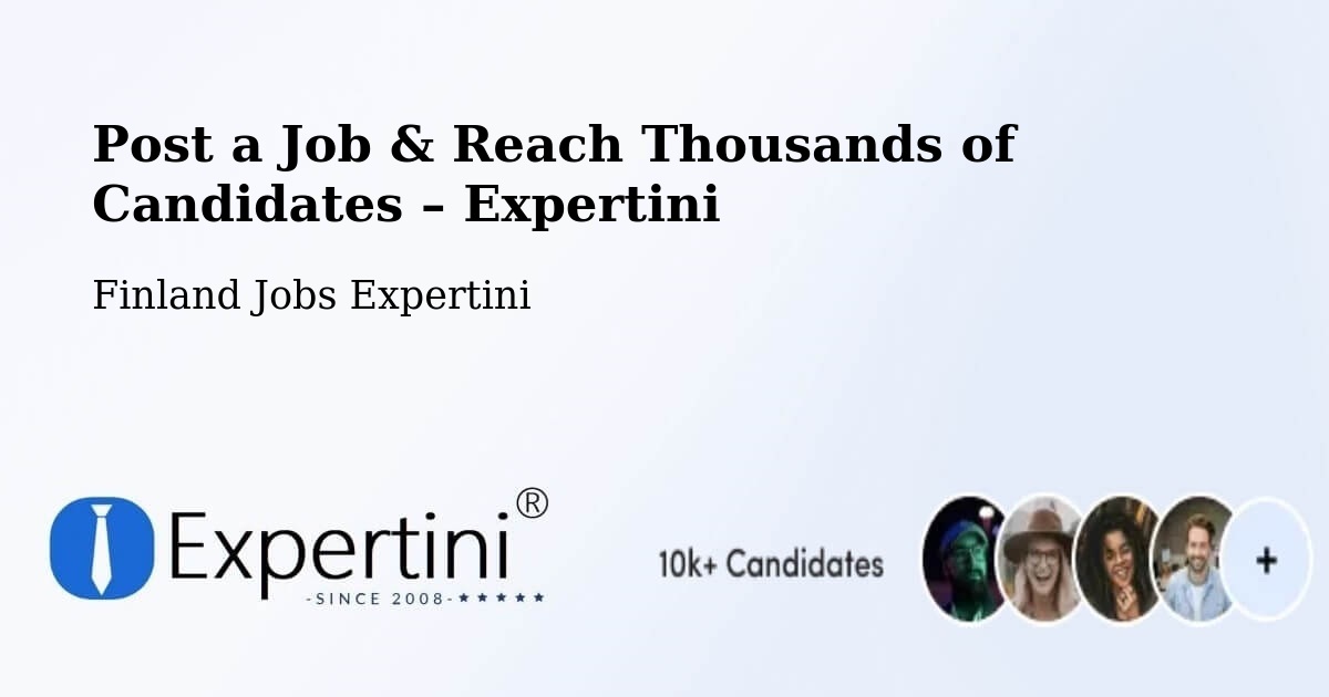 Post a Job in Vörå – Hire the Right Talent - Vörå, Finland Jobs Expertini